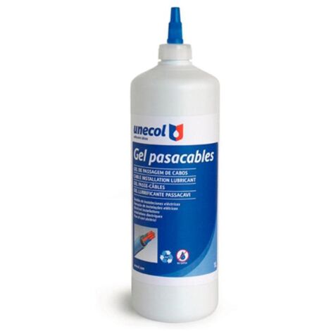 GYMCOL-UNECOL botella canula 1 lts gel pasacables 8214 gymcol