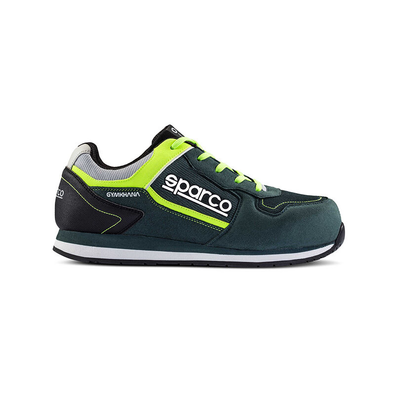 Sparco Grün Sicherheitsschuh Max - S1p - T.44 - Gymkhana 07527 Vsli- 44