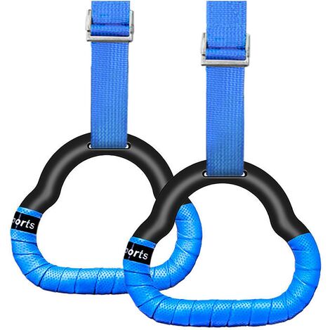 Gymnastic Rings Children's Home Fitness Training Equipment Pull Up Ring for Physical Training Used