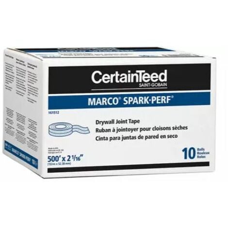 Gyproc marco spark-perf nastro in carta microforata lar. 52 mm. lun. 75 metri