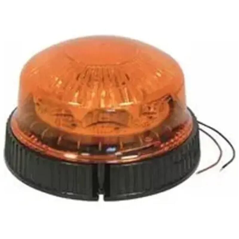 Sodise - gyrophare 8 led rotatif diam 144 mm sodiflash-a plat -17055