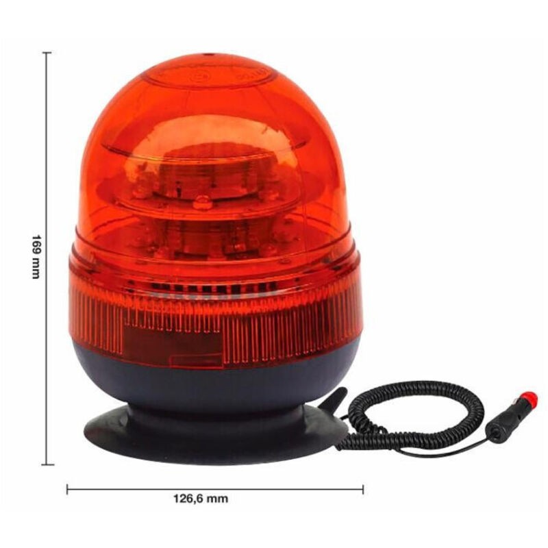 Lem Select - Gyrophare à Led série gea 12-24v base magnétique