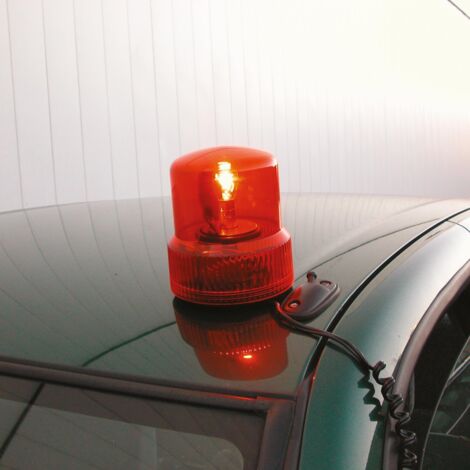 GYROPHARE AIMANTE 21W 12V ORANGE