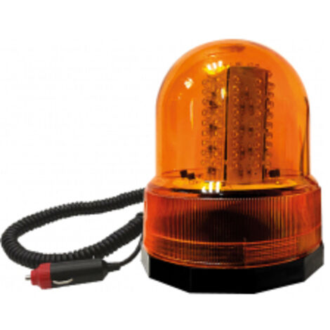 Gyrophare Led Magnetique Orange Désignation Gyrophare Led Magnétique Orange Alimentation 12v