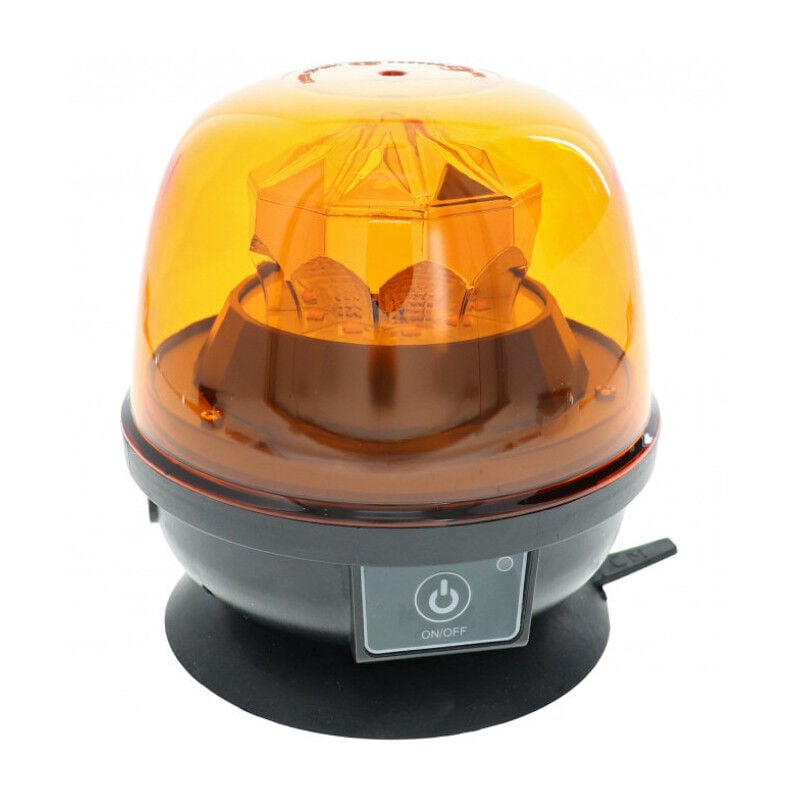 Maxter - Gyrophare led magnétique sans fil - Batterie Li-Ion