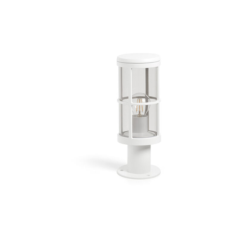 Borne lug IP54 E27 18W 350mm Blanc