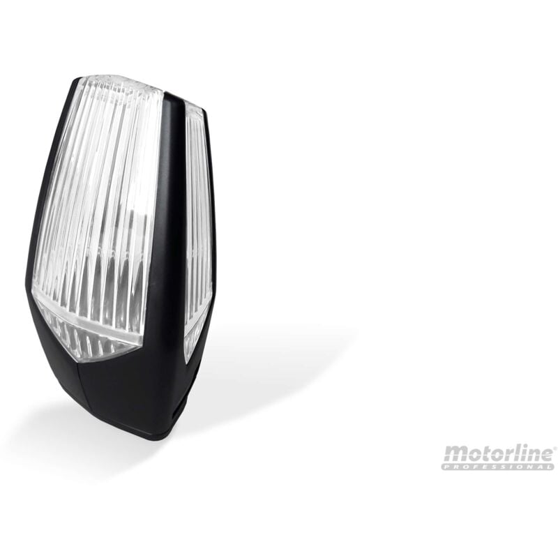 Gyrophare universel led avec support réglable blanc Motorline MP105