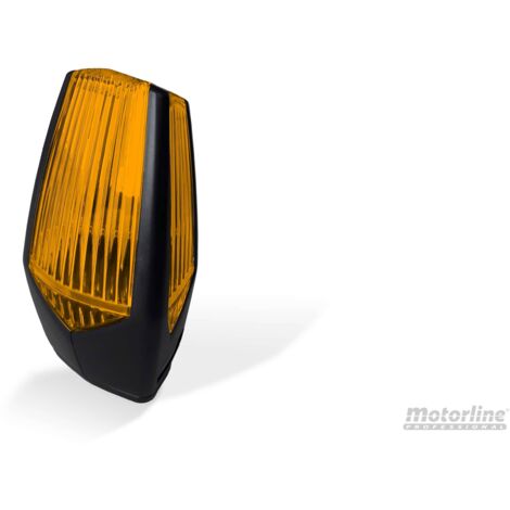 GYROPHARE UNIVERSEL LED AVEC SUPPORT RÉGLABLE ORANGE MOTORLINE MP205