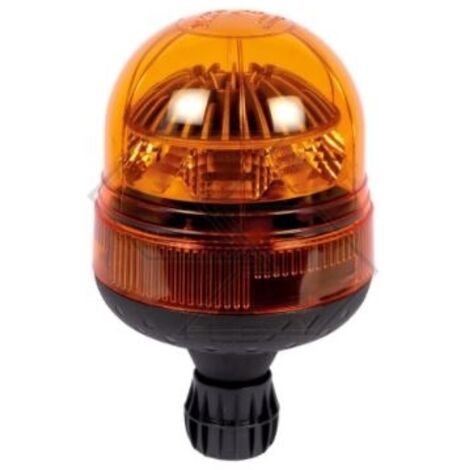 Gyrophare Vega NEWGARDENSTORE 10-30V arbre flexible ECE-R65 pour tracteur agricole