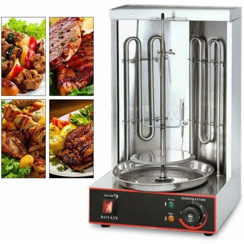 Gyroscope électrique kebab avec 2 brleurs 3 kW