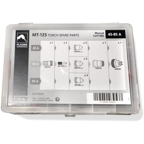 GYS 039537 CAJA DE CONSUMIBLES 45/65/85A ANTORCHA PLASMA MT-125