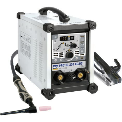 GYS 068742 EQUIPO DE SOLDADURA PROTIG 200 AC/DC - CONACCESORIOS (TIG26DB-4m)