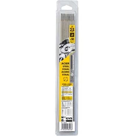 GYS 084438 50 Stück Rutil Schweiss-Elektroden Ø 2,5 mm (Blister)