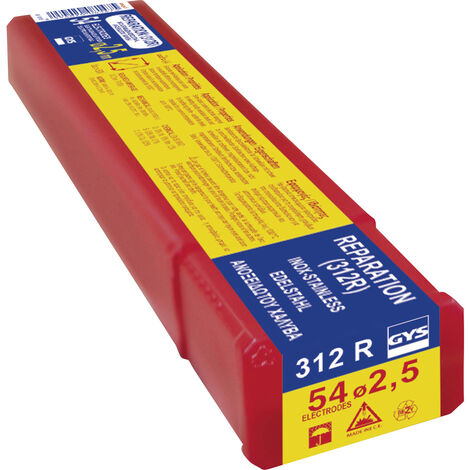 GYS 312 R Schweißelektroden 54 St. (Ø x L) 2.5 mm x 300 mm