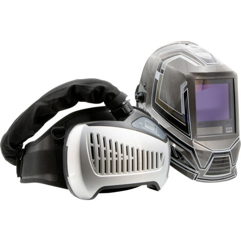 GYS 5/13 AIR TRUE COLOR XXL 047846 Schweißerschutzhelm EN 166, EN 175, EN 379, EN 12941   Weiß