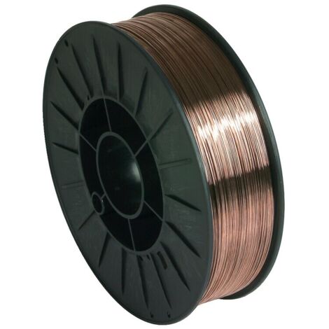 GYS – Bobine fil acier plein 1 mm – Poids 5 kg – Pour applications nécessitant résistance accrue – Fil à souder MIG MAG