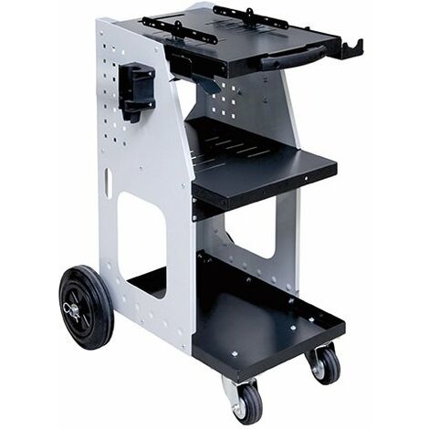 GYS – Chariot de visite Universal 800 – 3 étagères pour découpe plasma – Solution mobile pour outils et accessoires – Longueur optimisée