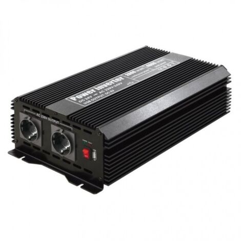 GYS – Convertisseur de tension mobile 2000W 24V-230V – Prise USB 5V – Puissance de crête 4000W – 27237