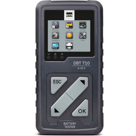 Gys DBT 710 Batterie-Tester 6-12 V, Lima 24 V