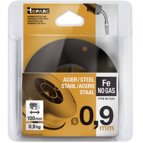 GYS – Fil à souder MIG MAG 0,9 mm – Bobine 0,9 kg – Soudage toutes positions – Compatible matériaux galvanisés
