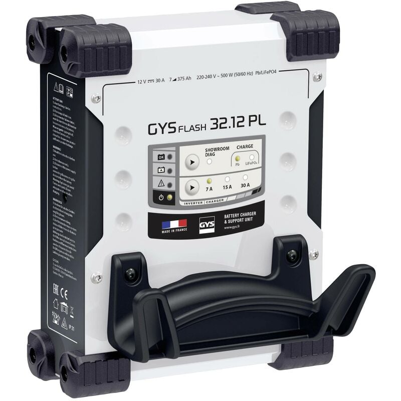 GYS - flash 32.12 pl 027381 Chargeur automatique 12 v 30 a D365852