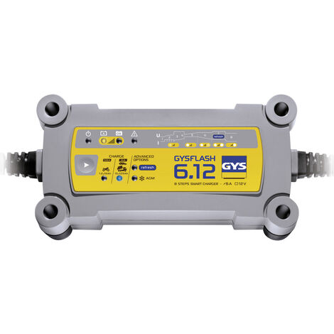 GYS GYSFLASH 6.12 029378 Automatikladegerät 12 V  6 A