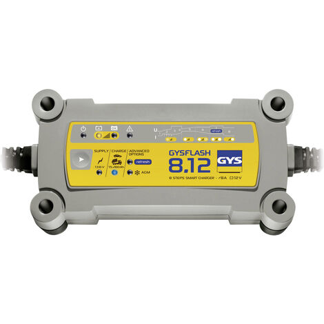 GYS GYSFLASH 8.12 029385 Automatikladegerät 12 V 8 A