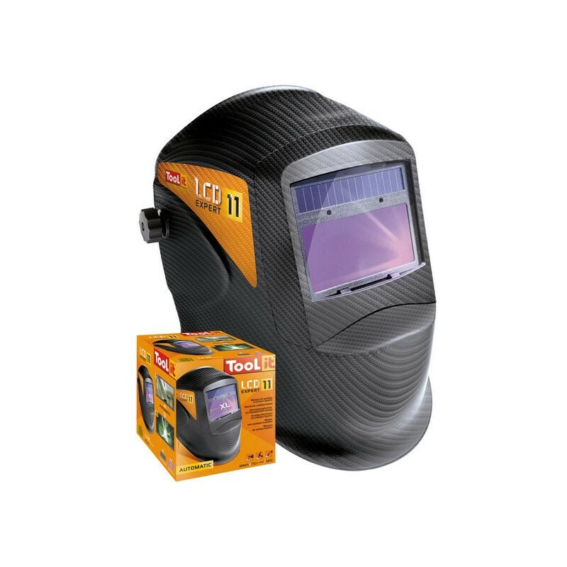 

Máscara de soldadura pintada de cristal líquido reflectante - LCD Expert - GYS