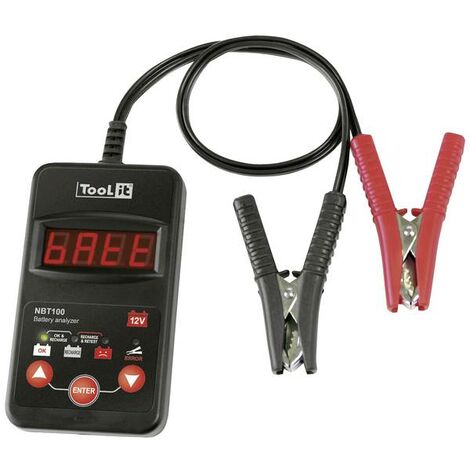 Tester per batterie per auto 12V / 24V Tester per batterie diagnostiche  automobilistiche digitali Analizzatore di tester per veicoli Cranking C