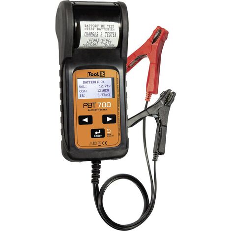 ANSMANN Tester di batterie per auto - Tester professionale di batterie per  veicoli a 12V - Ideale per