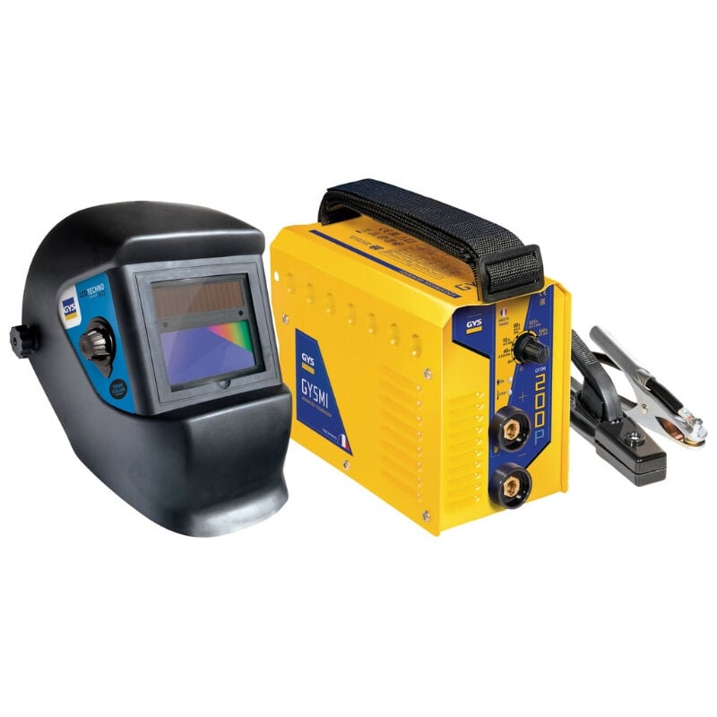 GYS Poste MMA Inverter GYSMI 200P + Masque LCD TECHNO 9/13 - 031579