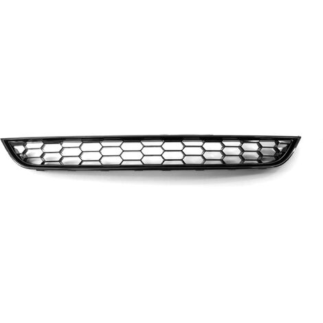 GZ.D111Z Schwarzes Auto Wabe untere Mitte Kühlergrill, für Ford Fiesta 2013-2017 - Schwarz