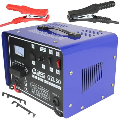 GZL-50 Batterieladegerät 12/24V KFZ PKW Autobatterie Ladegerät 50A mit funktion FAST CHARGE