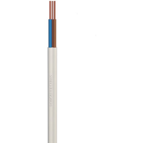 H 6242B 10.0 LSNH WHITE 50 MTR RLS ( Prix pour Bobine de 50 Mètres )