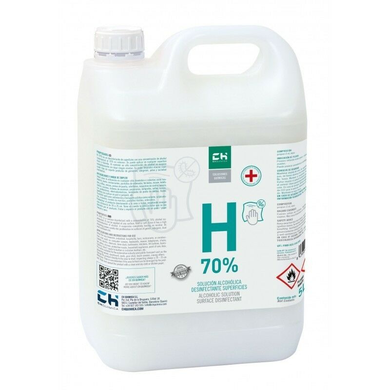 

H-70% 5l. Desinfectante superficies 70%