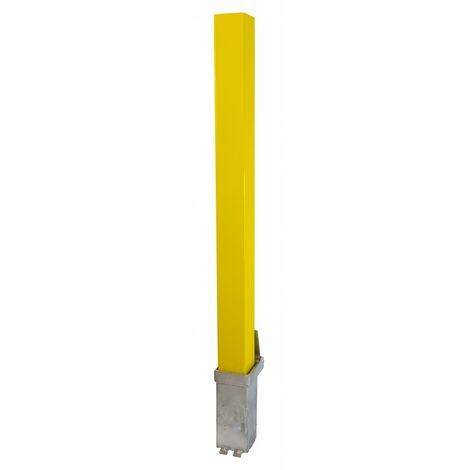 H/D Yellow 100P-K Removable Parking & Security Post (001-3850 K/D, 001-3840 K/A)