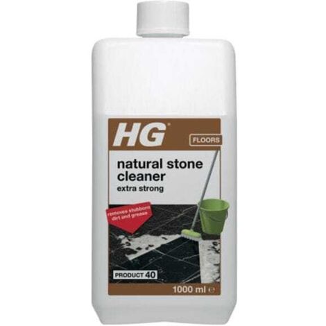 H G 40 Natural Stone Cleaner Extra Strong 1L