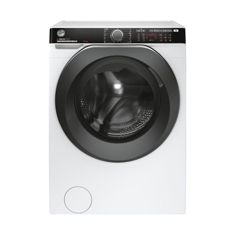 Image of H-wash 500 Lavatrice Libera Installazione Caricamento Frontale 10Kg 1600 Giri-min Classe Energetica a Nero-Bianco - Hoover