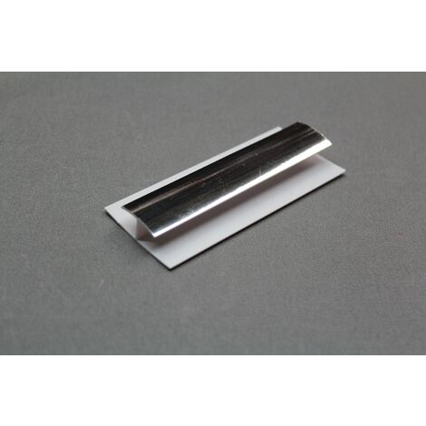 H Joint Chrome Ceiling Trim 2700mm X 5mm