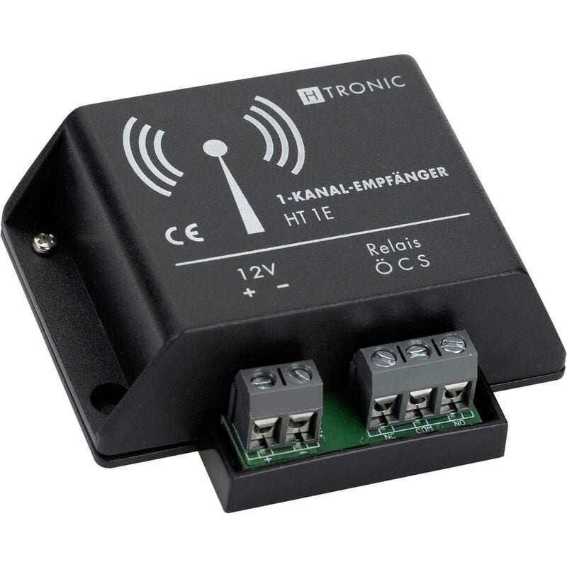 H-tronic - Récepteur radio HT1E 1 canal Fréquence 868.35 MHz 12 v/dc W782811