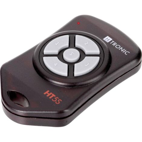 H-Tronic HT5S télécommande radio 5 canaux noire