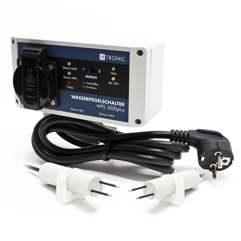 

WPS 3000plus Interruptor diferencial nivel agua electrónico detector - H-tronic