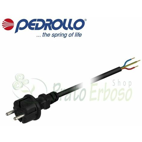 H05 VV-F - Cavo per pompa da 1.5 metri 3x0.75