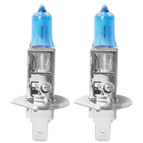 H1 coppia di lampadine per auto extreme xenon 12 V 55W luce fredda