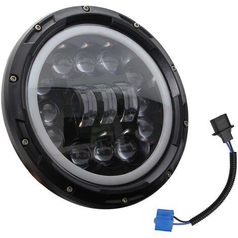 H4 400w 7 Zoll LED-Scheinwerferlampe mit für Niva Urban für Wrangler Off Road