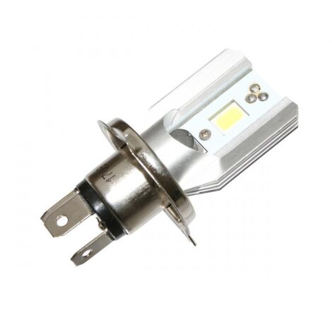 h4 led birne weiß replay 12v 240 lumen 6000k neu für motorrad