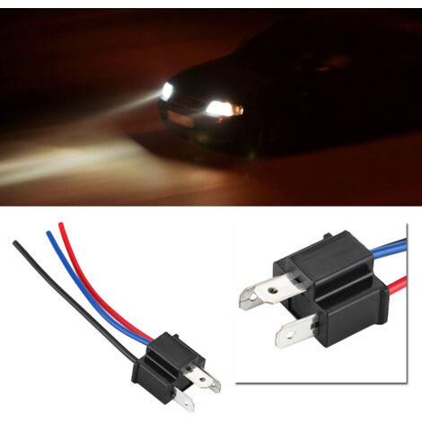 H4-Stecker-Verlängerungsstecker mit verstärkter Verkabelung