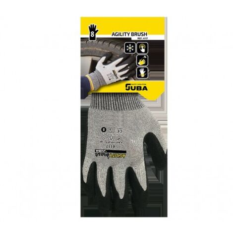 H4117/10 GUANTE ALGODON SPANDEX AGILITY BRUSH T-10 - JUBA
