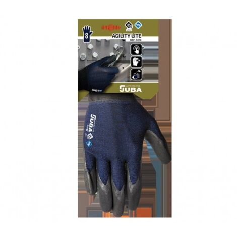 H5118/6 GUANTE "AGILITY LITE" NYLON T-6-JUBA