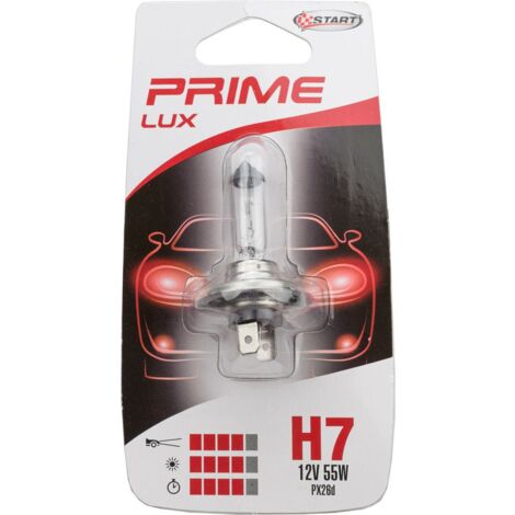H7 Lampadina Singola Alogena per luci auto 12V 55W PX26d